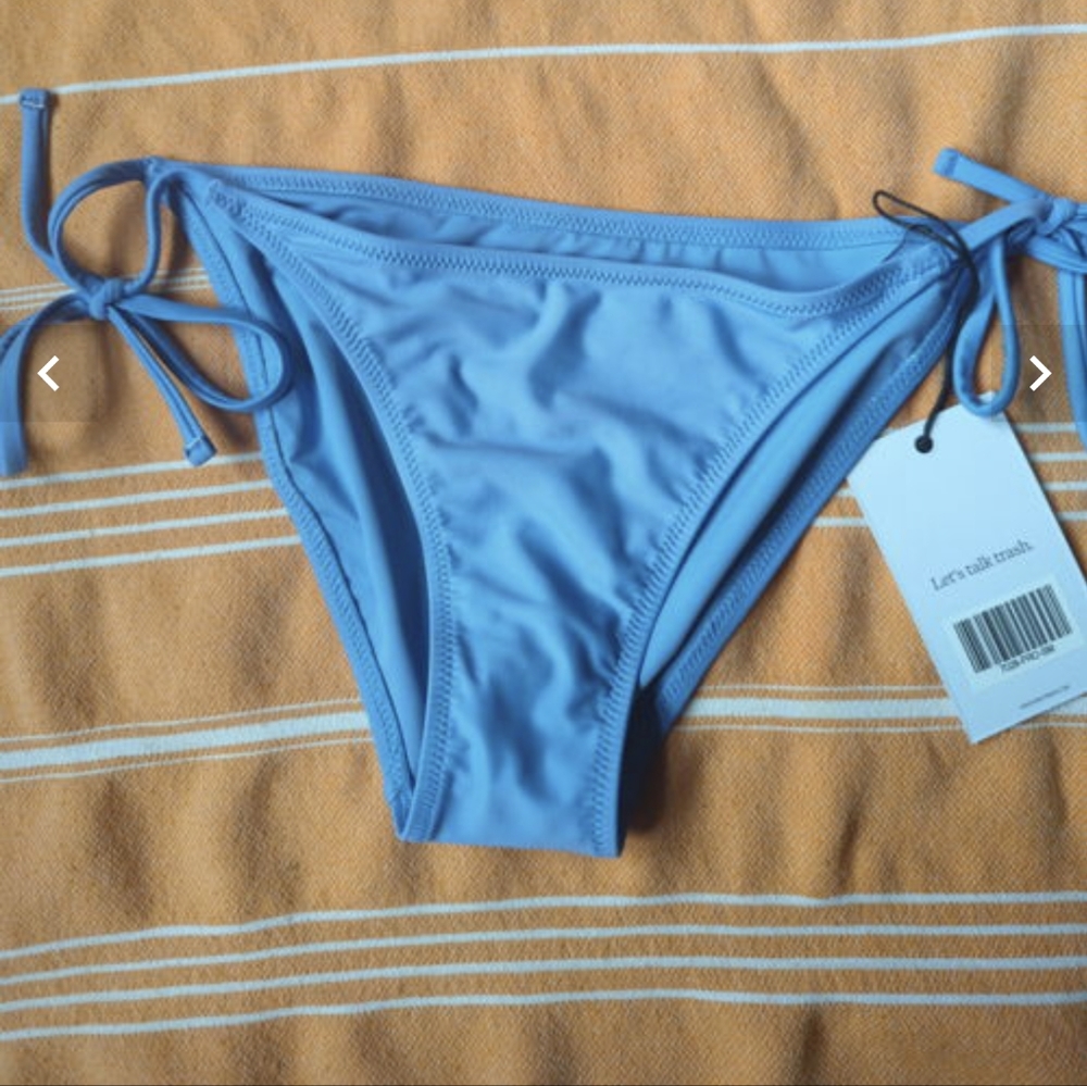 Girlfriend Collective Provence Dive String Bikini Bottom - Picture 4 of 6